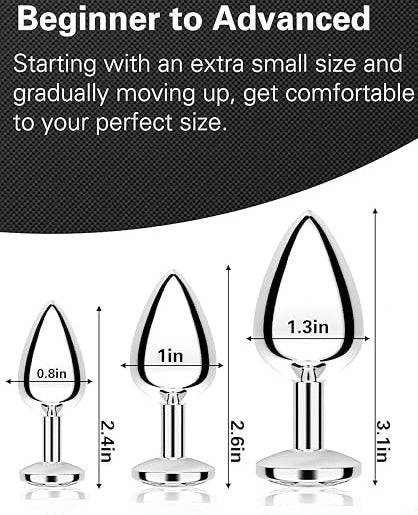 JCW 3 Piece Anal Kit Silicone