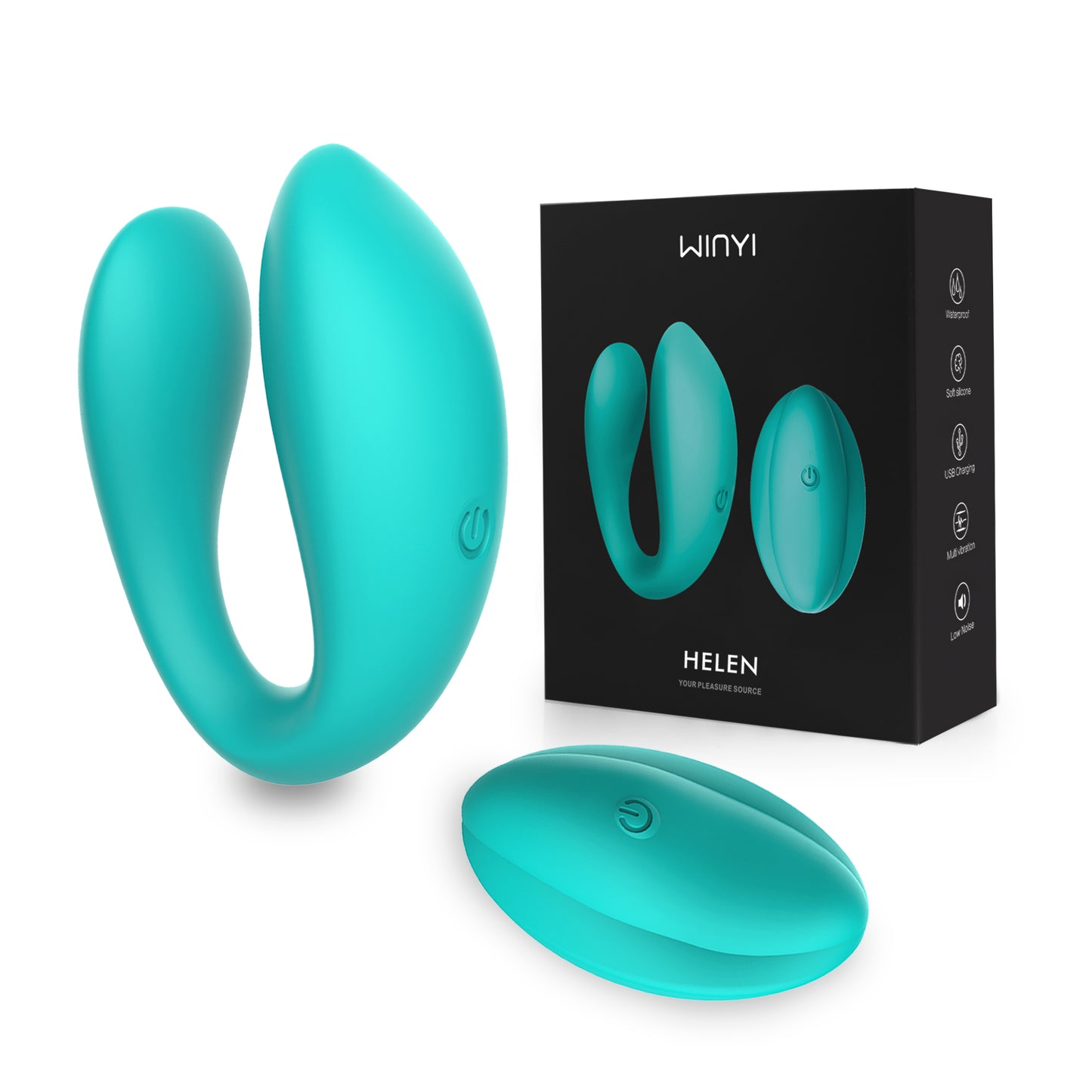 Winyi Helen Remote Control Couples Toy