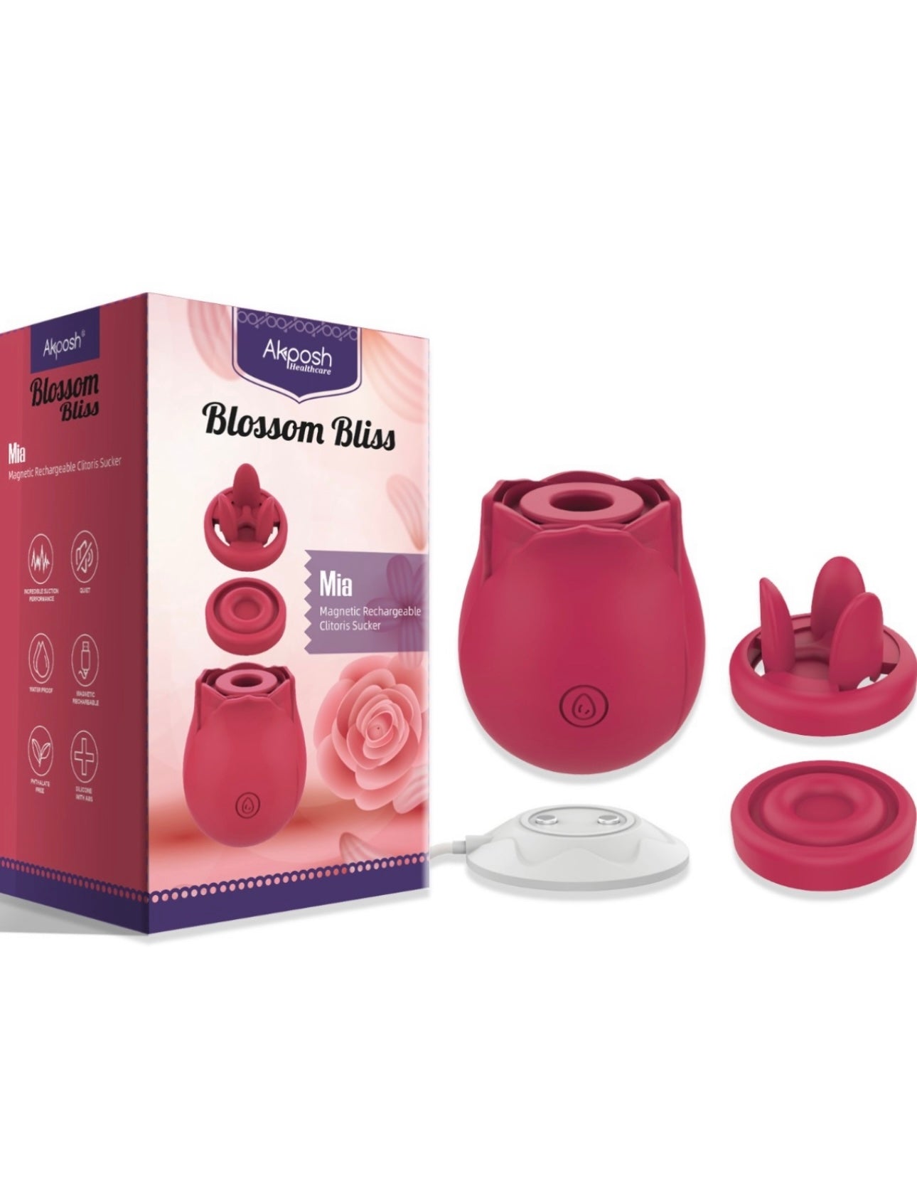 Mia Rose Sucker with Attachments