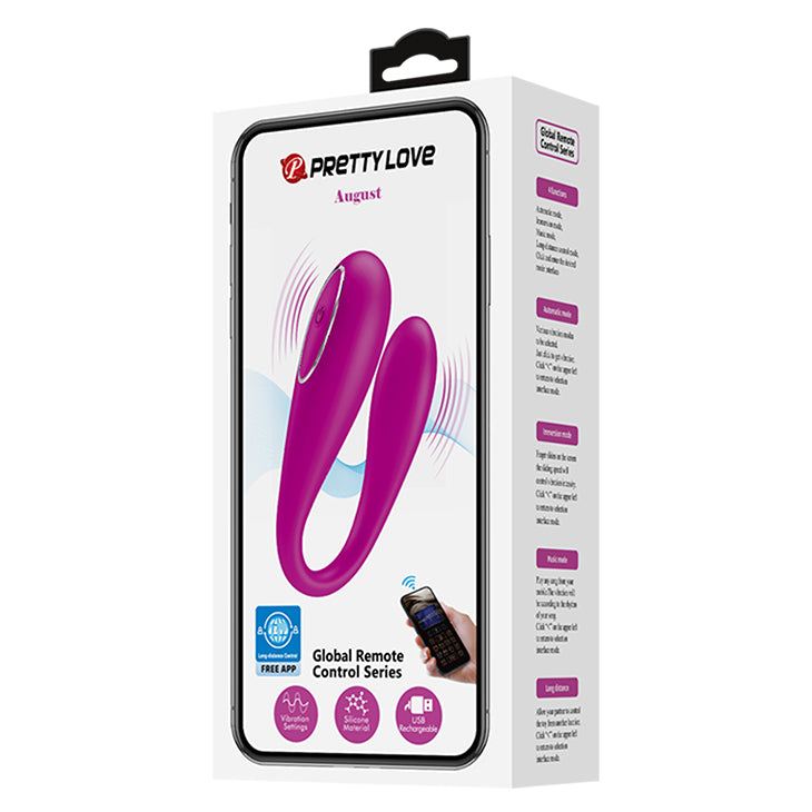 Pretty Love August Couples Toy Pink