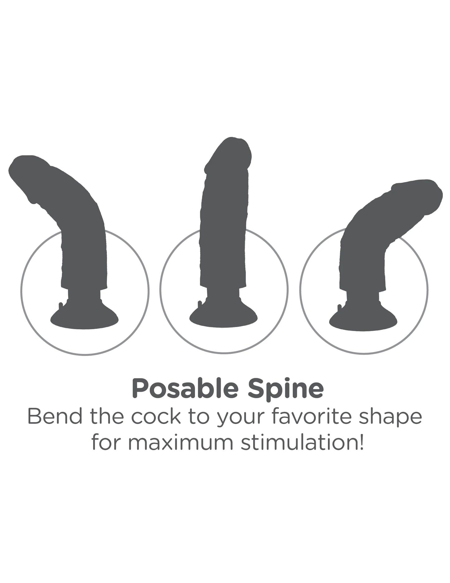King Cock 8" Vibrating Cock
