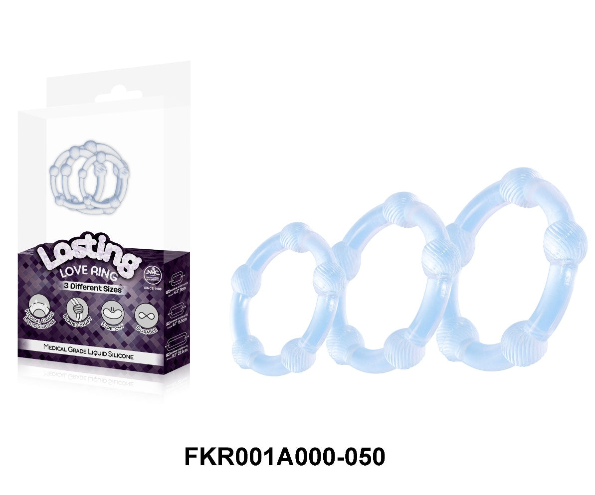 Lasting Love Liquid Silicone Rings 3 Pack