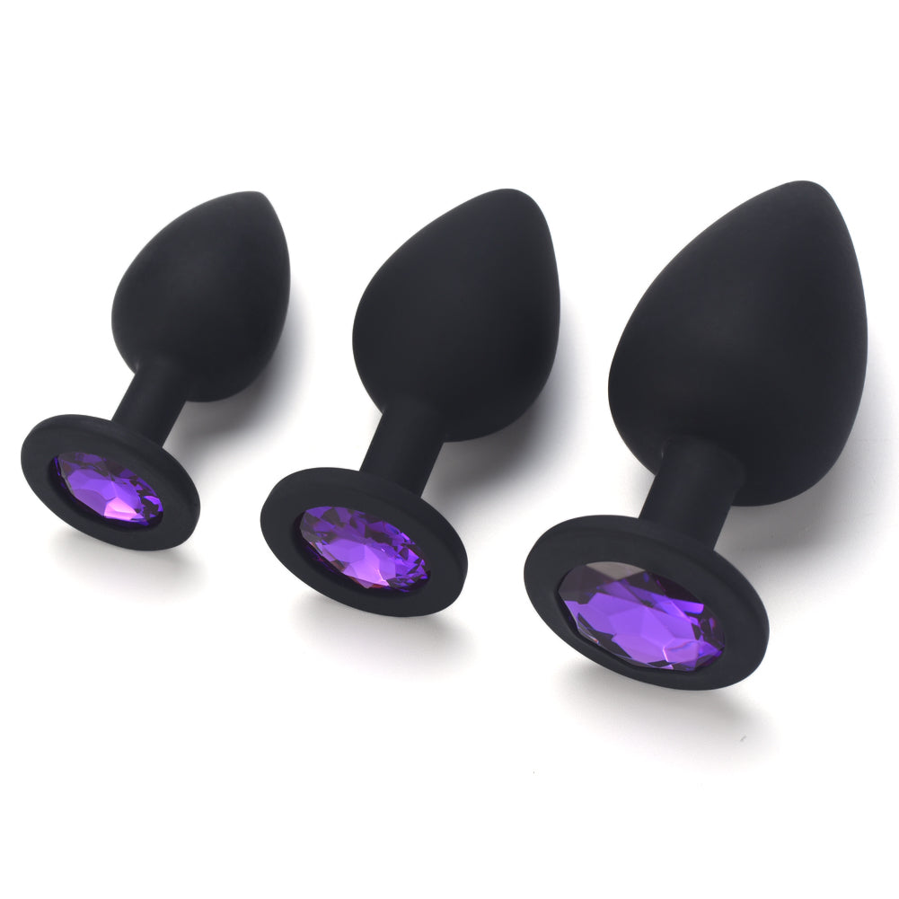JCW 3 Piece Anal Kit Silicone