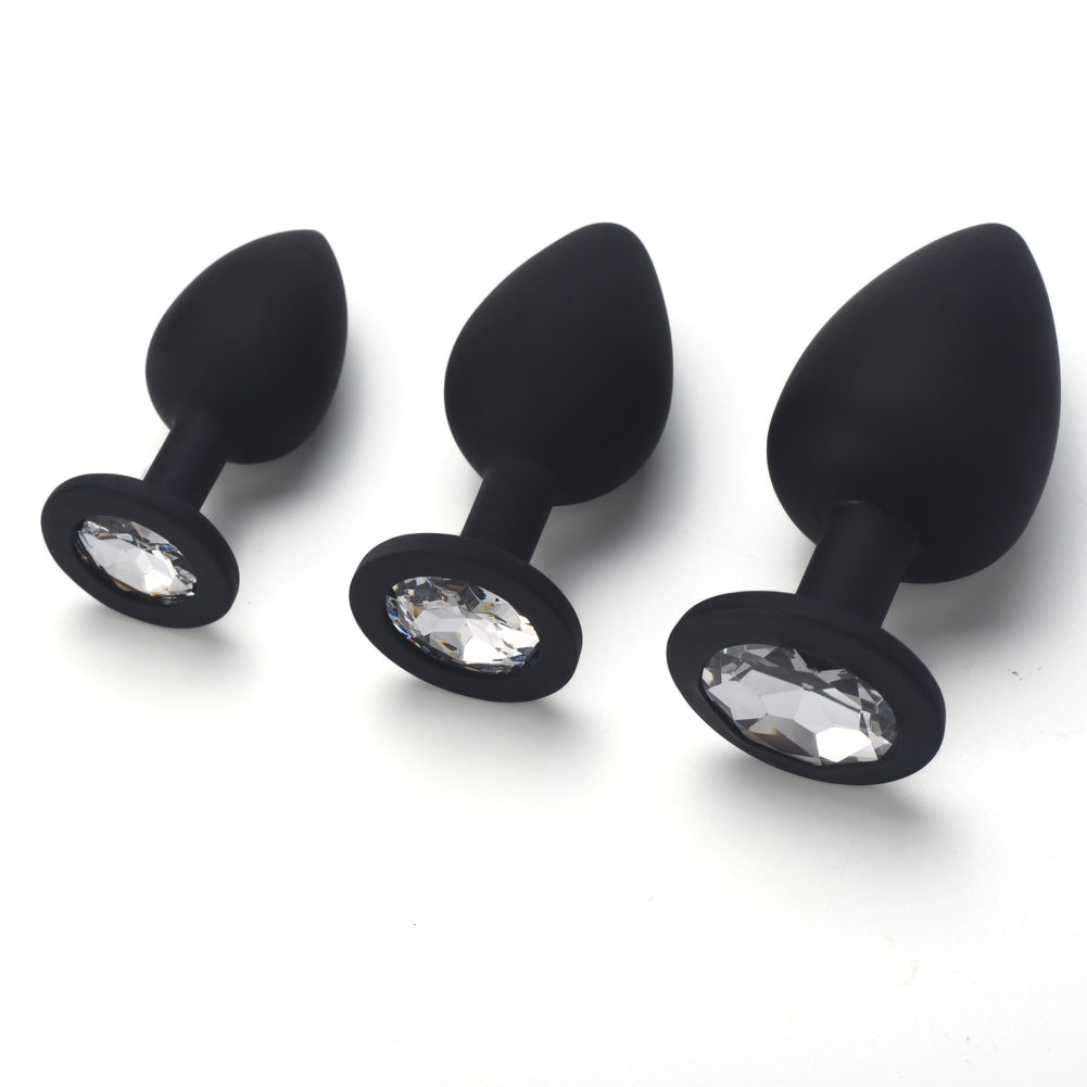 JCW 3 Piece Anal Kit Silicone