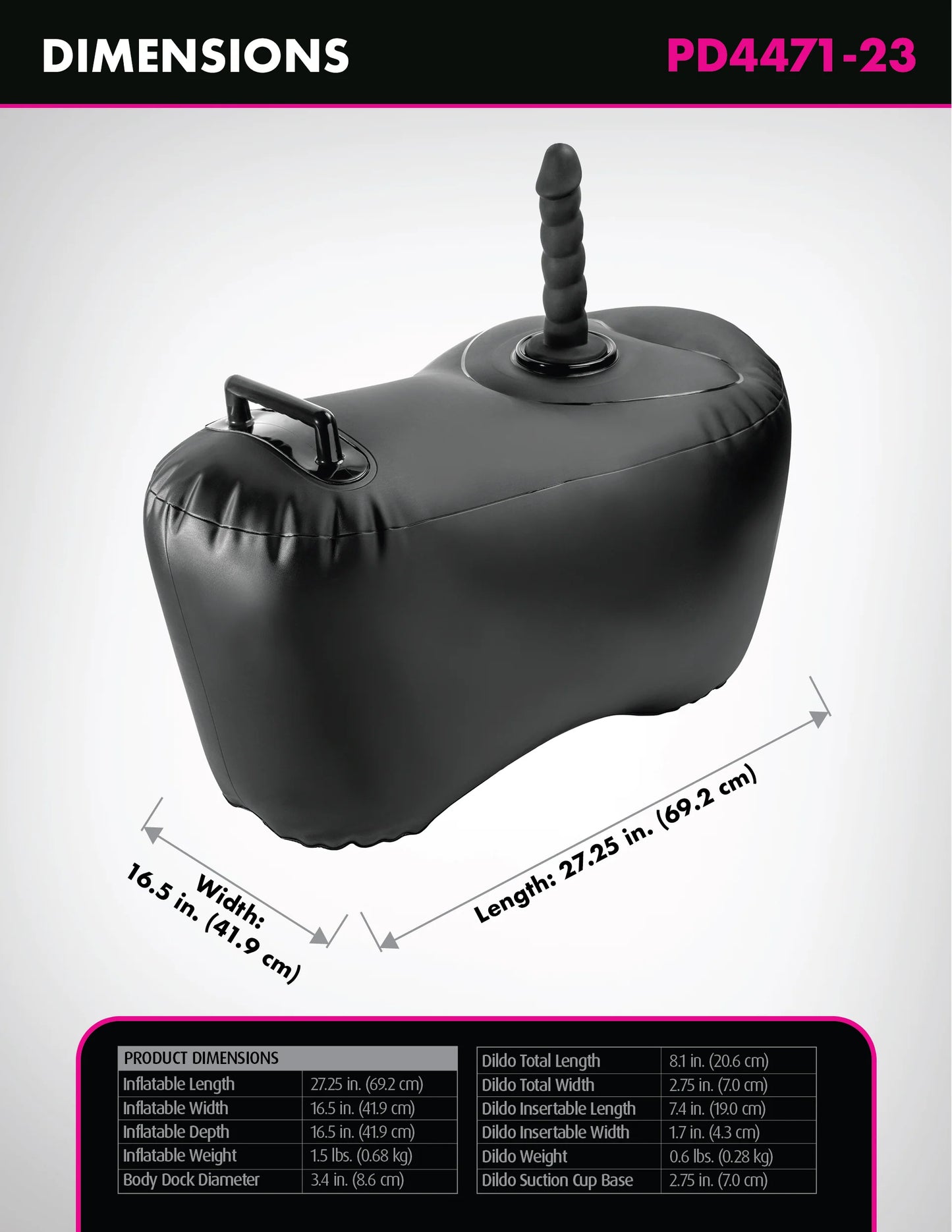 Body Dock Inflatable Love Seat