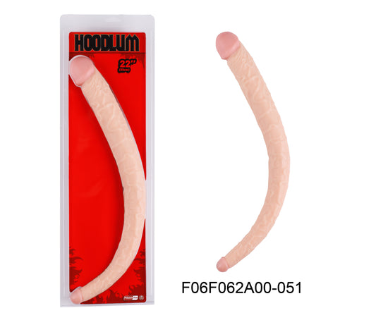 Hoodlum Double Dong 22" Flesh Tapered