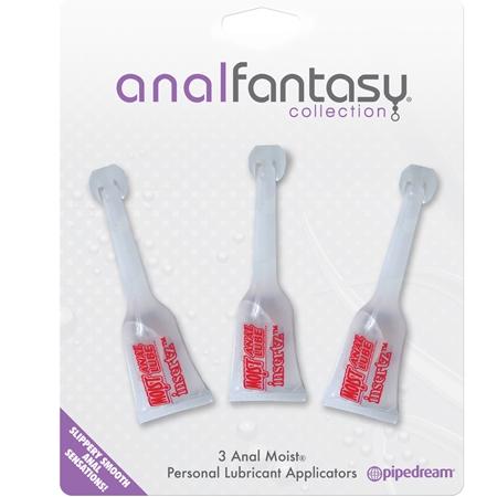Anal Fantasy Anal Moist Applicators 3PK