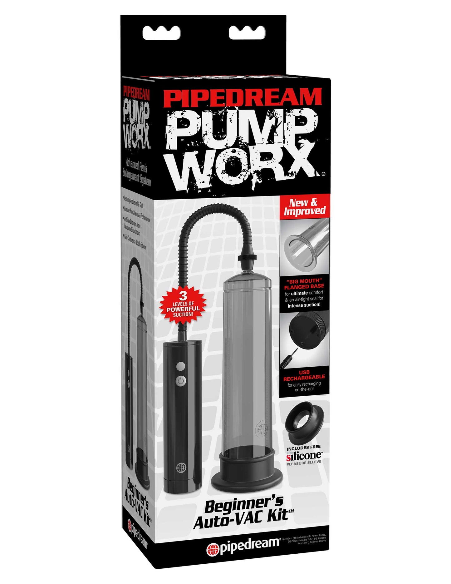 Pumpworx Beginner's Rechargeable Auto Vac Kit