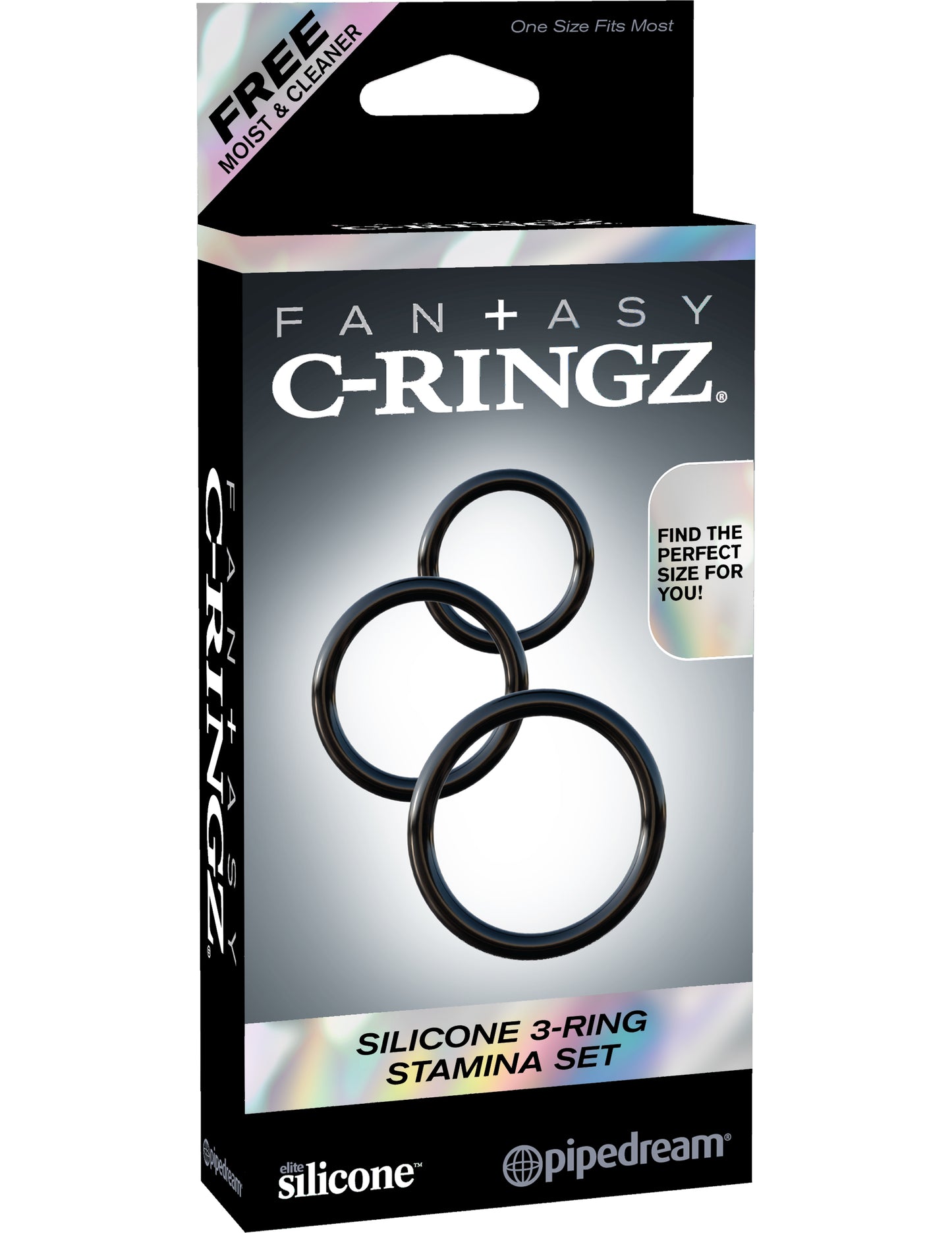Fantasy C-Ringz Silicone 3 Ring Stamina Set