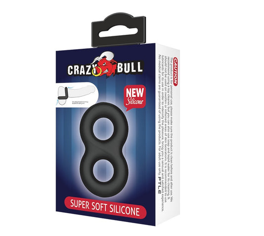 Crazy Bull Silicone Double Ring