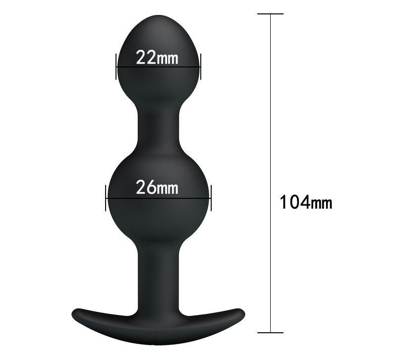 Pretty Love Double Ball Plug
