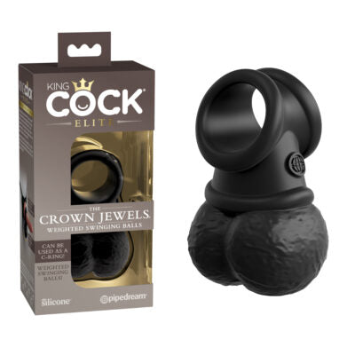 King Cock Elite Vibrating Balls Rechargeable