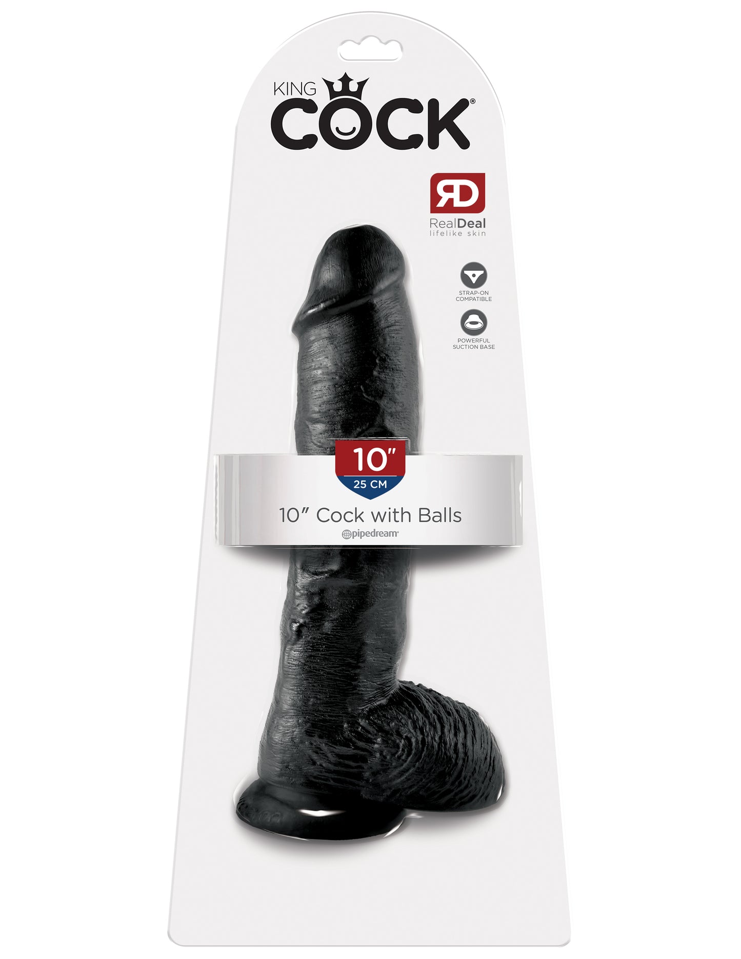 King Cock 10" with Balls