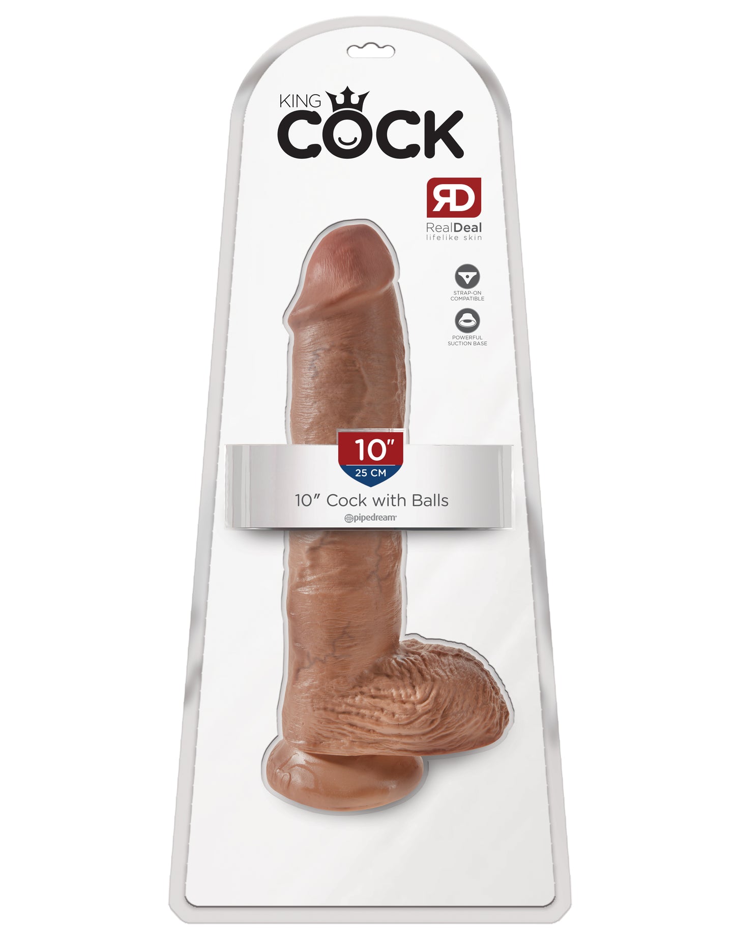 King Cock 10" with Balls