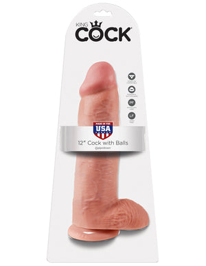 King Cock 12" with Balls