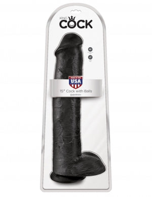King Cock 15" with Balls