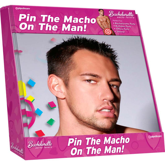 Bachelorette Pin The Macho On The Man