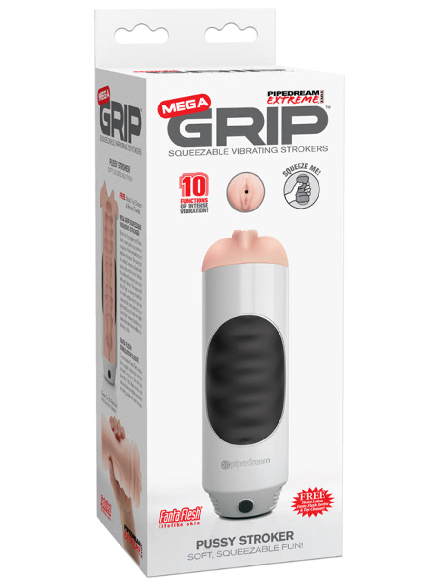 Pipedream Extreme Mega Grip Vibrating Stroker
