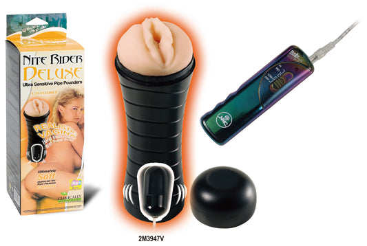 Nite Rider Deluxe Vibrating Pussy
