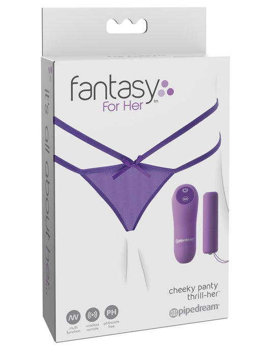 Fantasy For Her Cheeky Panty Thrill Her Vibrating Panties