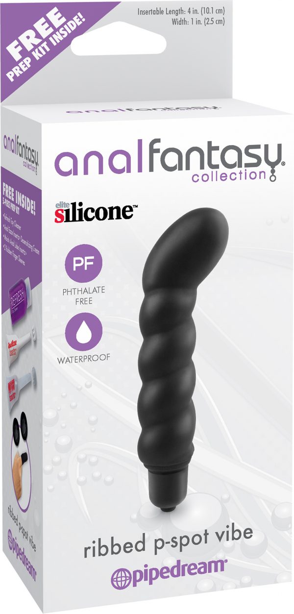 Anal Fantasy Ribbed P-Spot Vibe