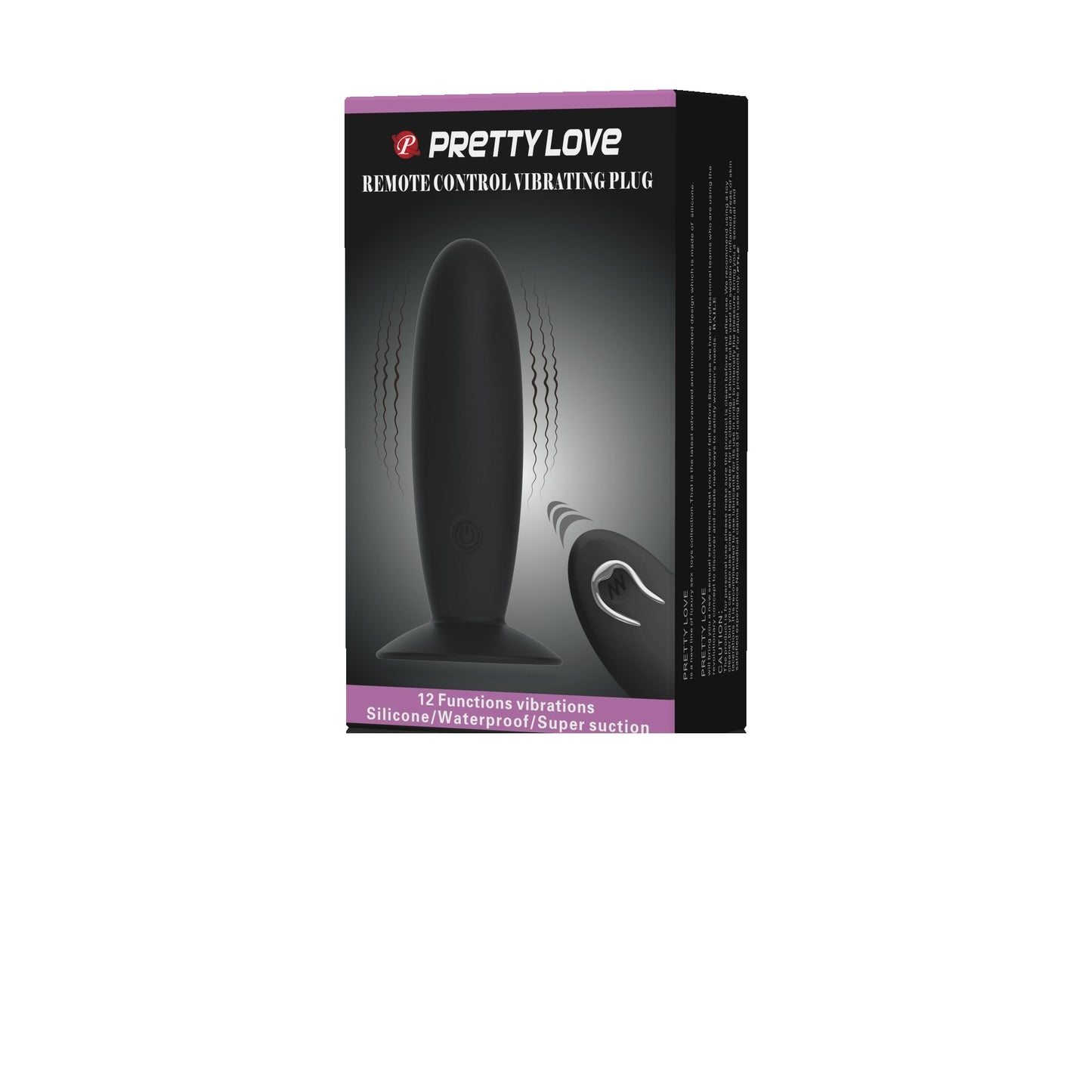 Pretty Love Remote Control Vibrating Plug