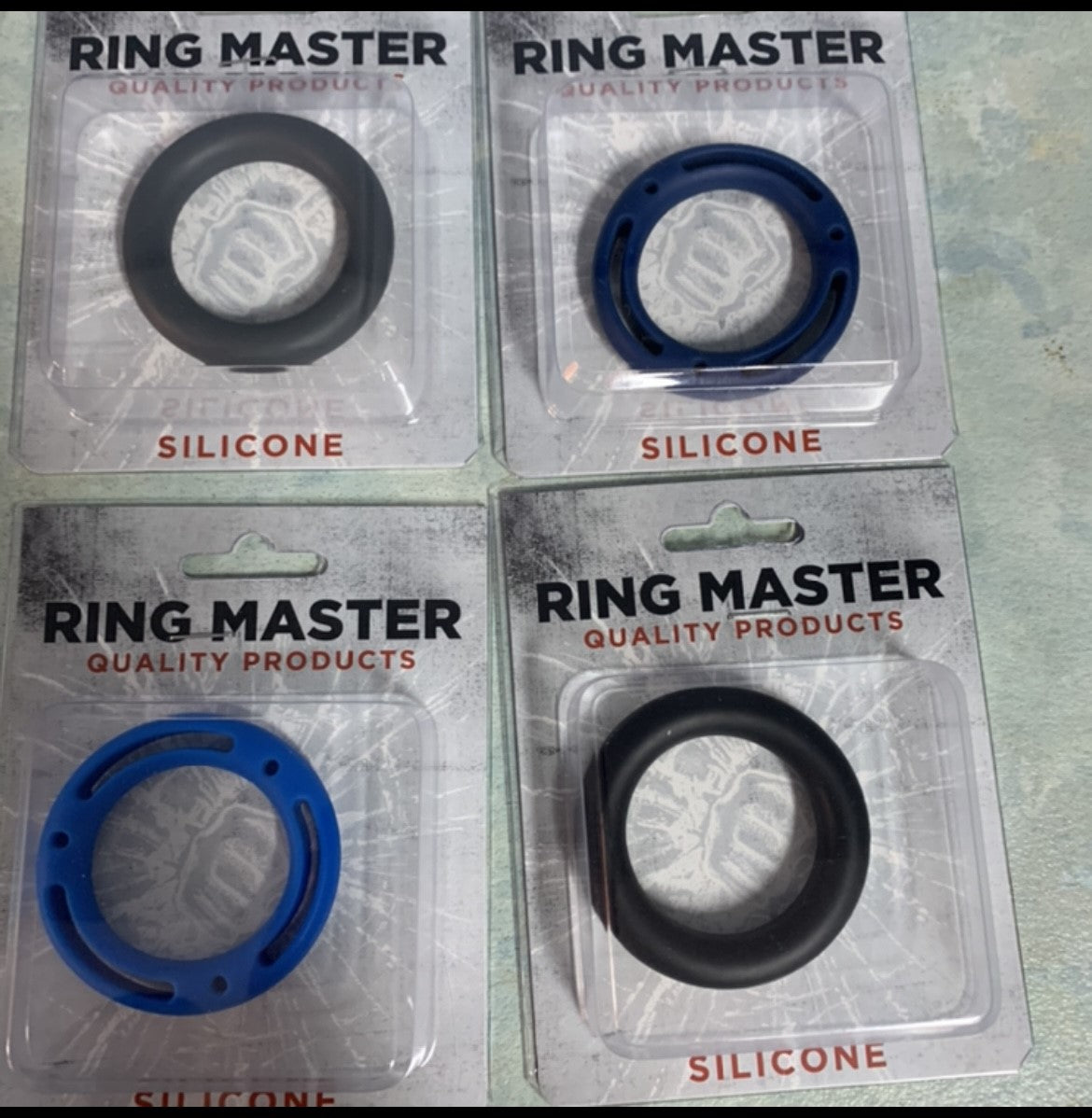 Ringmaster Assorted Silicone Cockrings (individual)