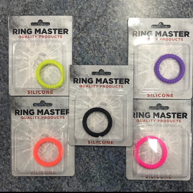 Ringmaster Assorted Silicone Cockrings (individual)