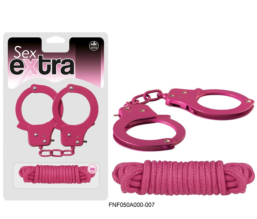 Sex Extra Cuffs and Rope