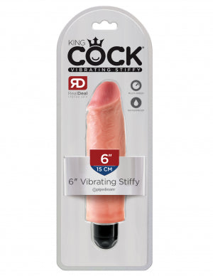 King Cock 6" Vibrating Stiffy