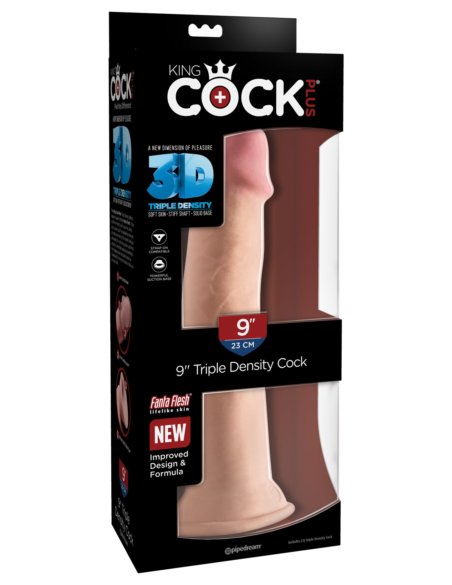 King Cock Triple Density 9"