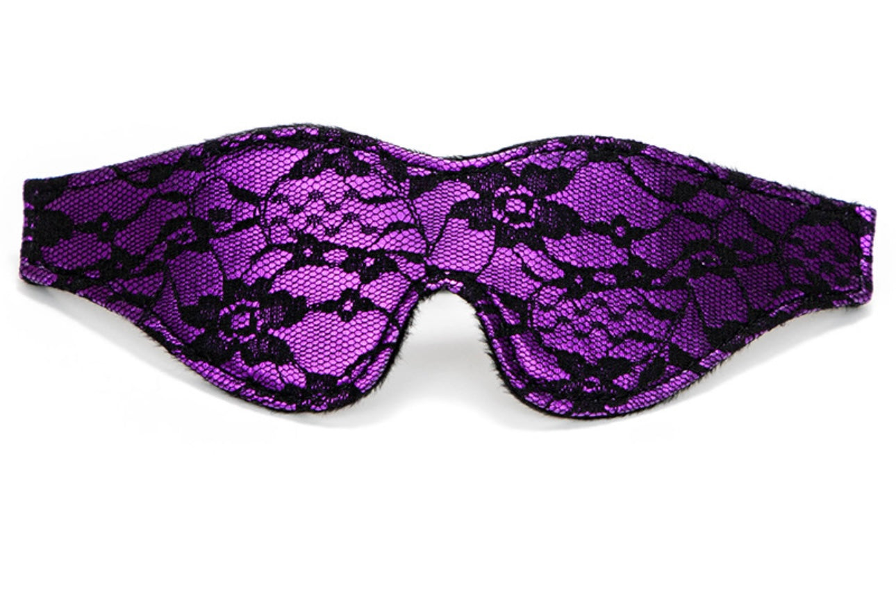 JCW Corset Blindfold Purple