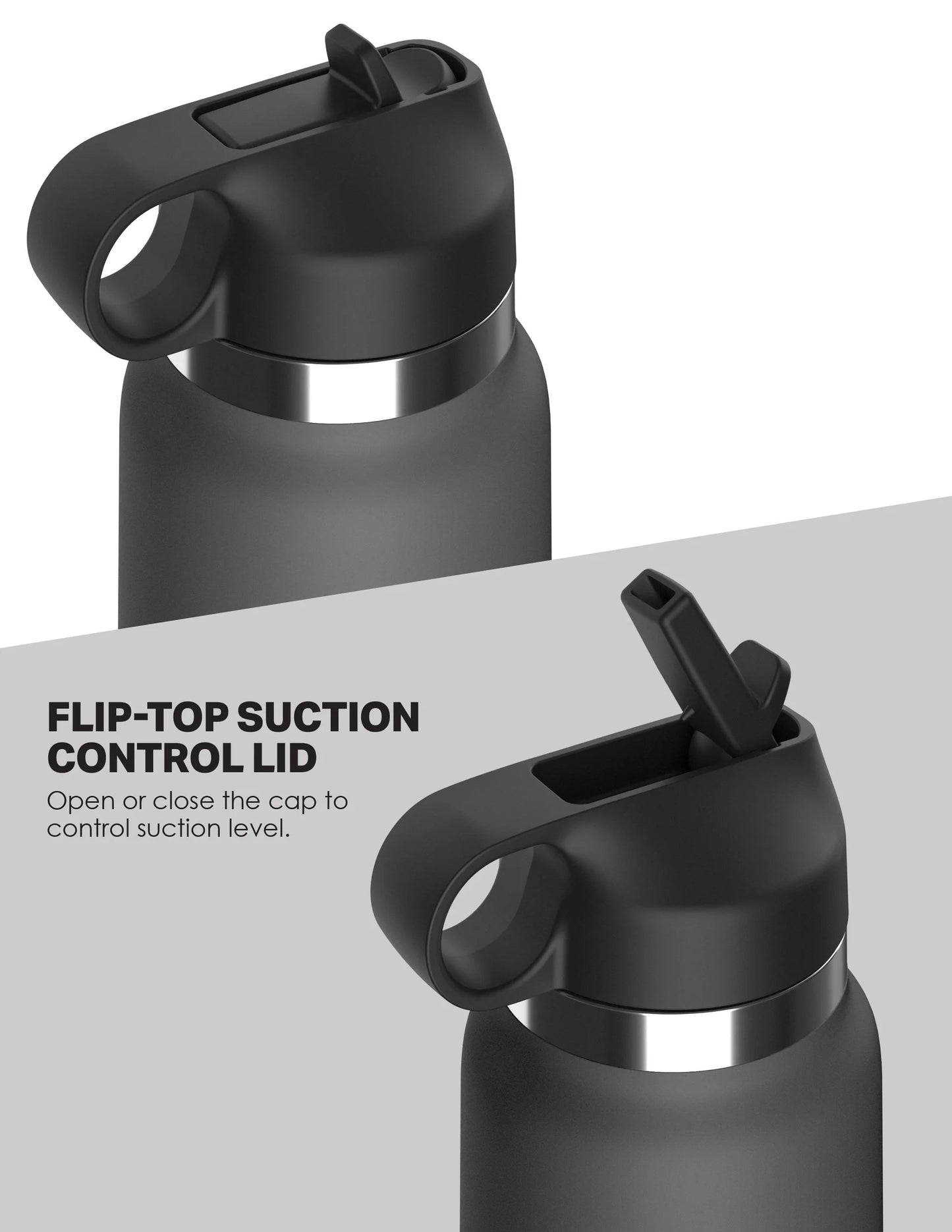 PDX Plus Fuck Flask Secret Delight Grey