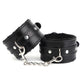 JCW Black and Silver Fluffy Cuffs