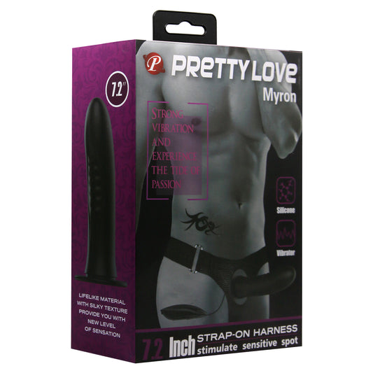 Pretty Love Myron Vibrating Strap On