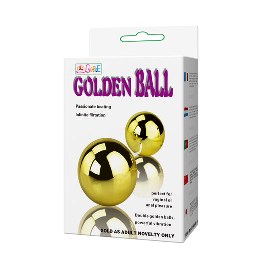 Golden Vibrating Balls