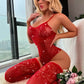 JCW 7238-R Diamante Outfit Red