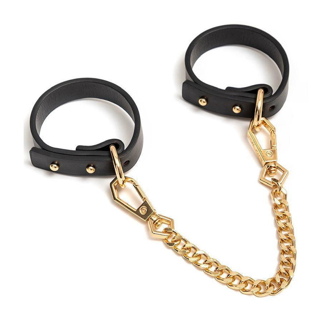 JCW Black and Gold Thin Cuffs