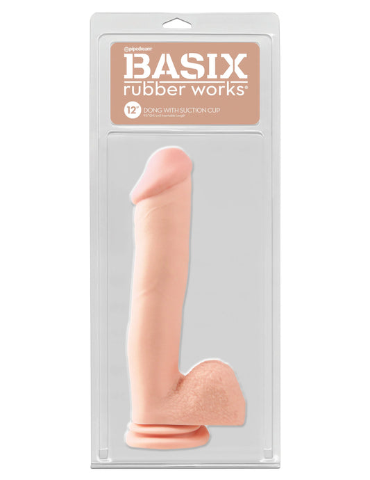 Basix 12" Dong with Balls
