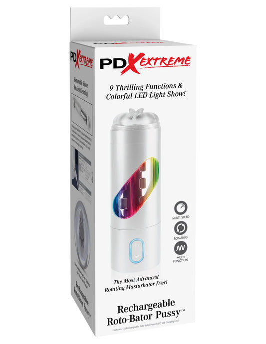 Pipedream Extreme Rechargeable Roto-Bator Pussy
