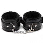 JCW Black and Silver Fluffy Cuffs