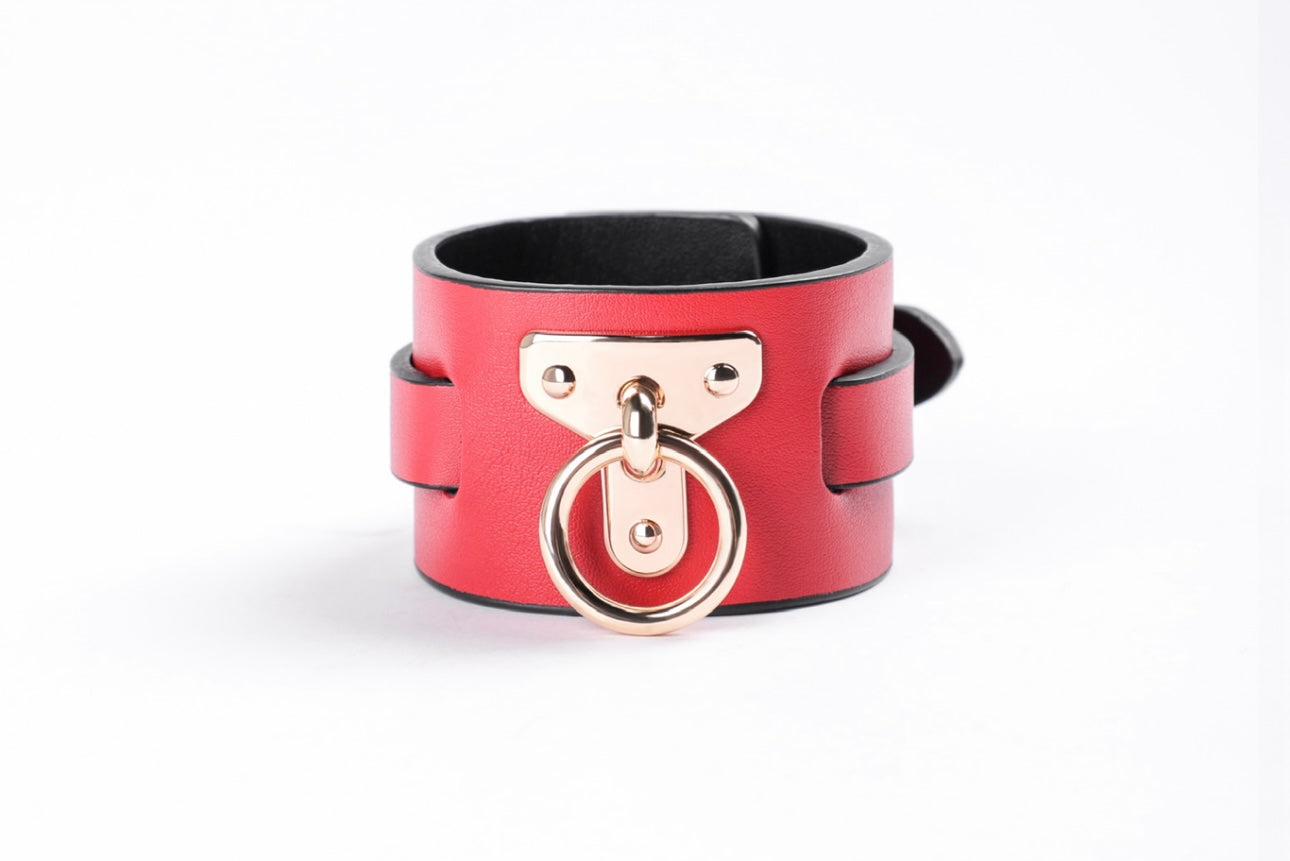 JCW Red and Gold Hand Cuffs