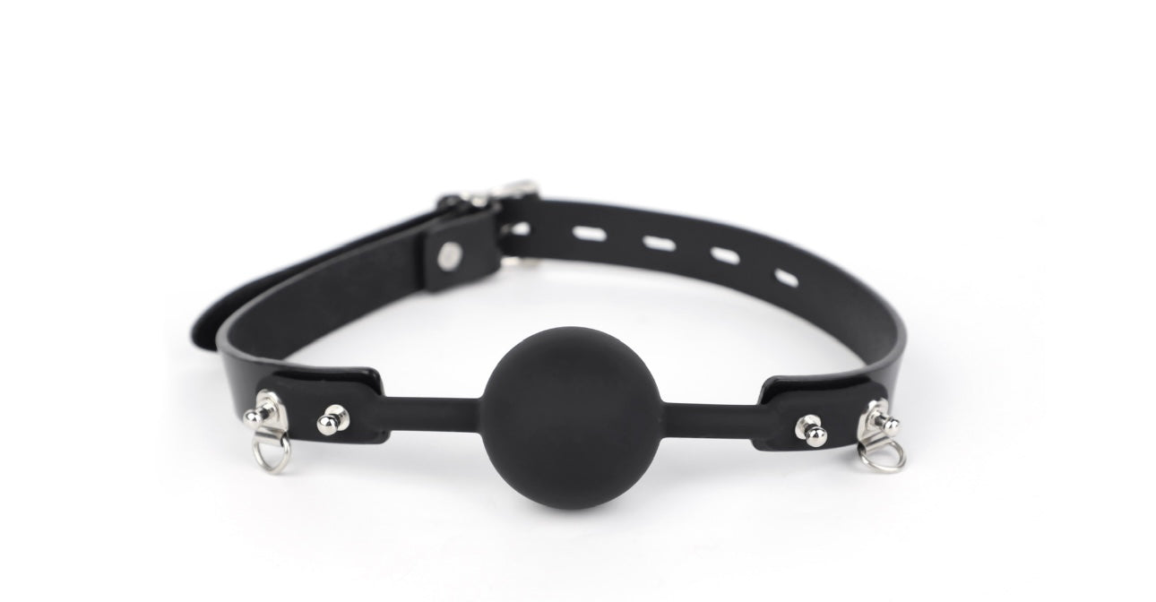 JCW Silicone Ball Gag Black