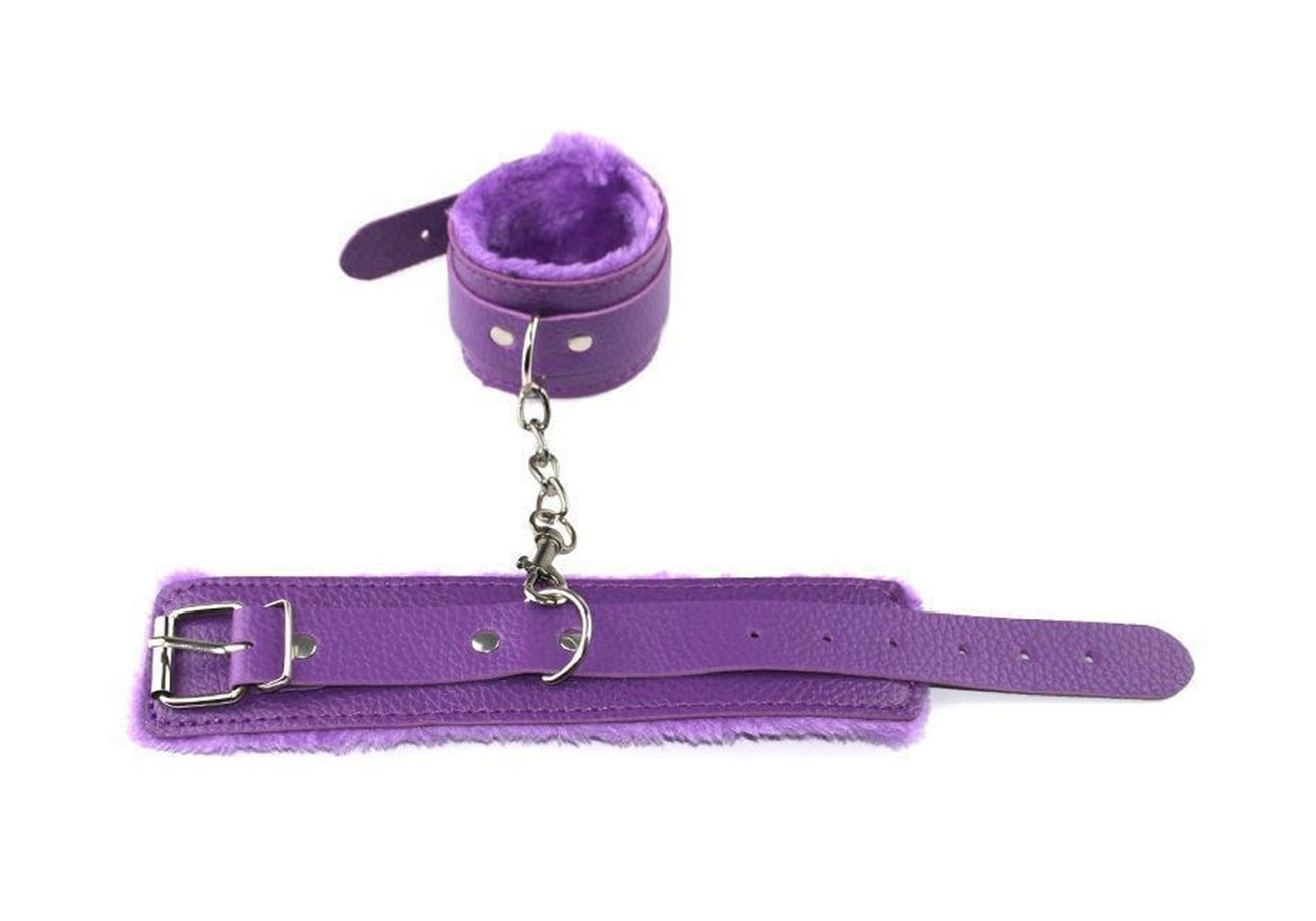 JCW Fluffy Cuffs Purple