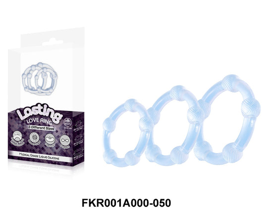 Lasting Love Liquid Silicone Rings 3 Pack