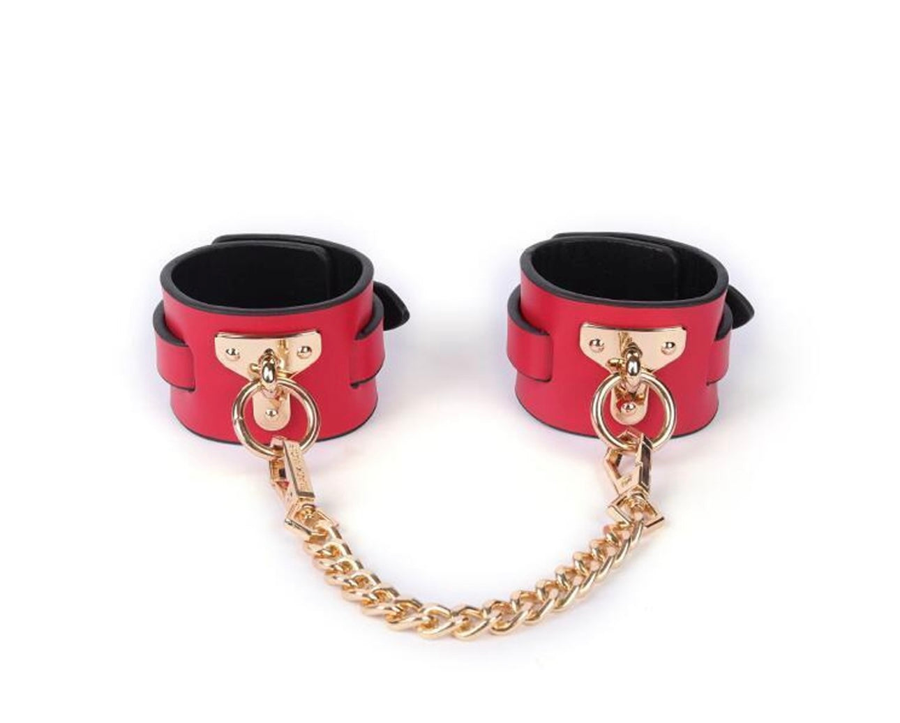 JCW Red and Gold Hand Cuffs