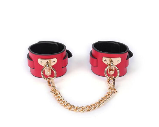 JCW Red and Gold Hand Cuffs