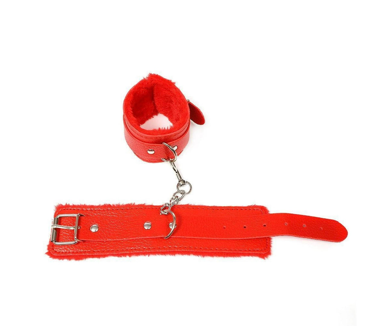 JCW Fluffy Cuffs Red