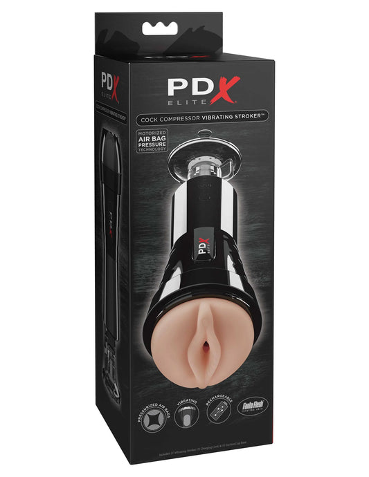 PDX Elite Vibrating Cock Compressor