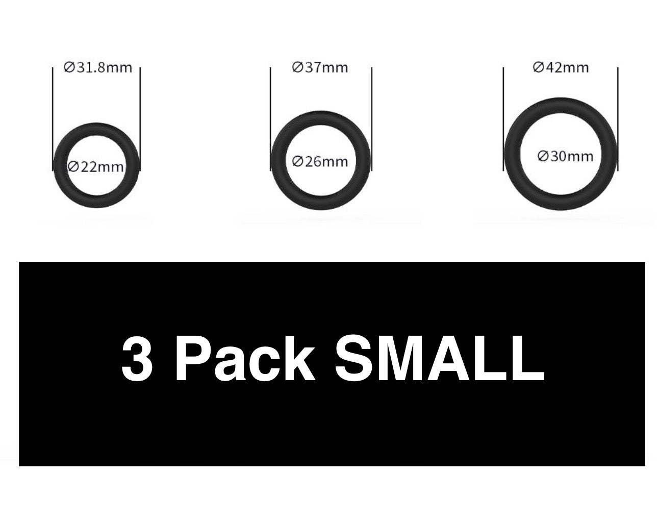 Ring Master 3 Pack SMALL